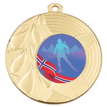 Torino medalje til ski fristil 50 mm